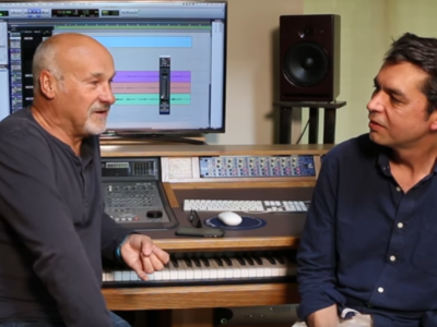 Paul Carrack and Paul Mortimer interview with PSI Monitors in the background.