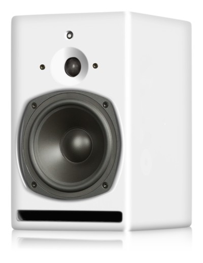 PSI A23-M white, front right view.