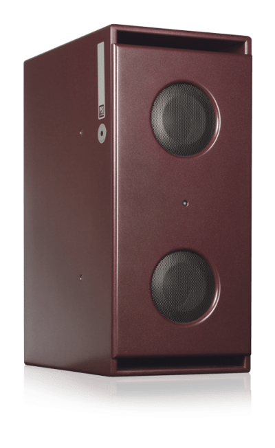 psi audio a225m red side view