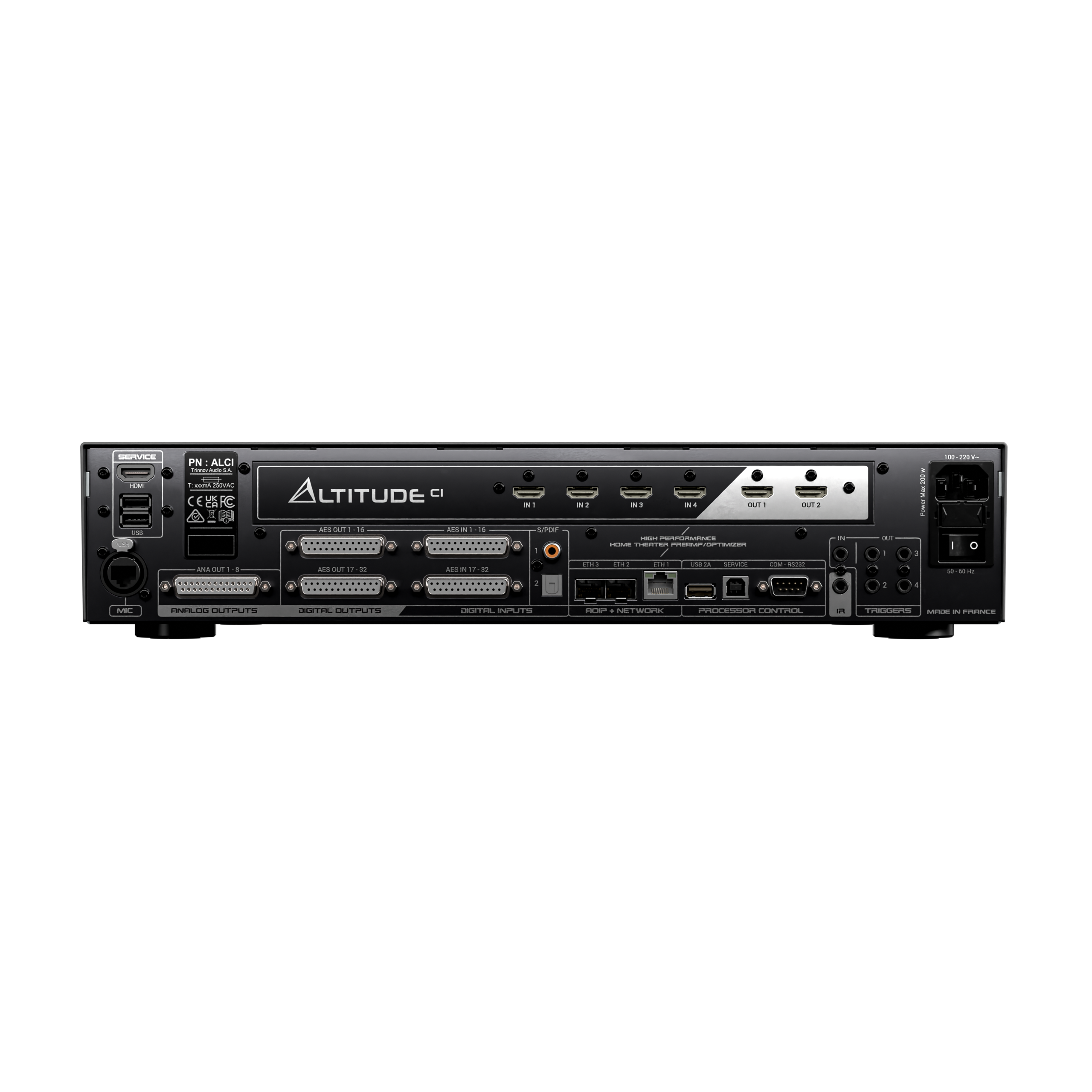 Altitude CI back panel